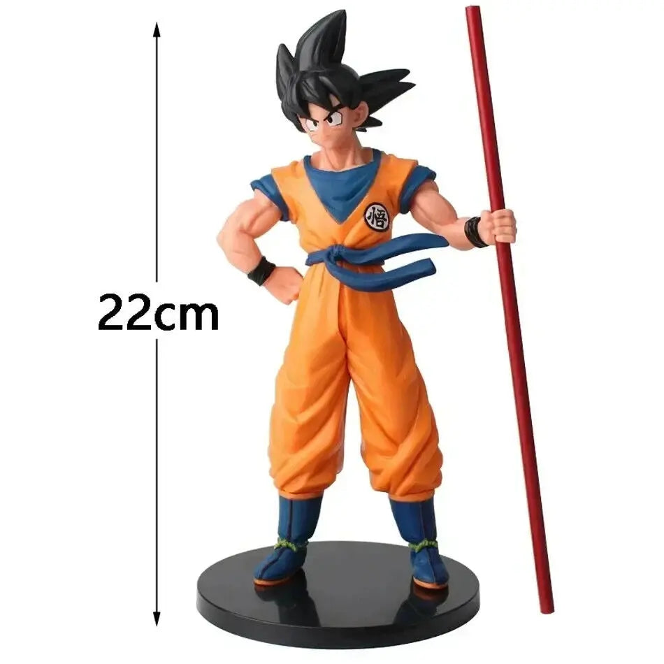 Goku Super Saiyan Action Figure Dragon Ball Z 22cm Statuetta Collezione Anime