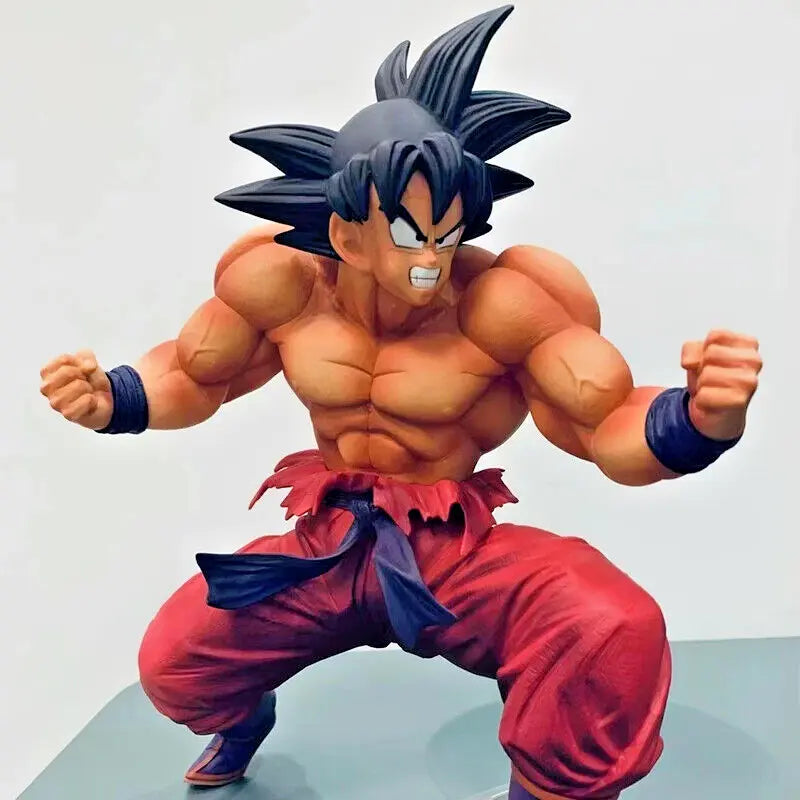 Goku Super Saiyan Action Figure Dragon Ball Z Statuetta Collezione Anime 21 CM ⚡