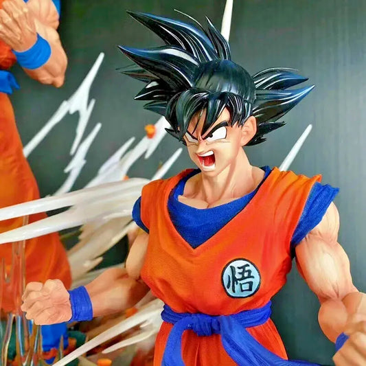 Goku Super Saiyan Action Figure Dragon Ball Z Statuetta Collezione Anime 29 cm ⚡