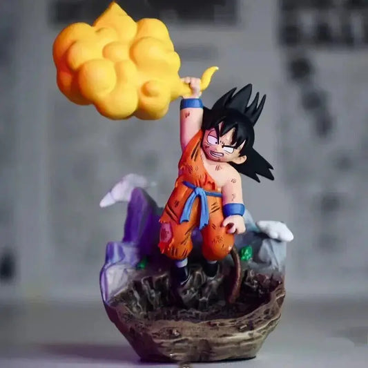 Goku Super Saiyan Action Figure Dragon Ball Z Statuetta Collezione Anime