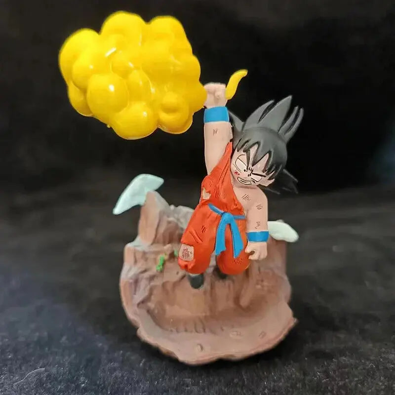 Goku Super Saiyan Action Figure Dragon Ball Z Statuetta Collezione Anime