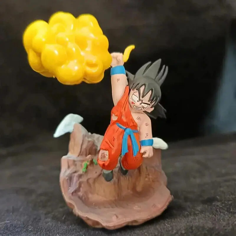 Goku Super Saiyan Action Figure Dragon Ball Z Statuetta Collezione Anime