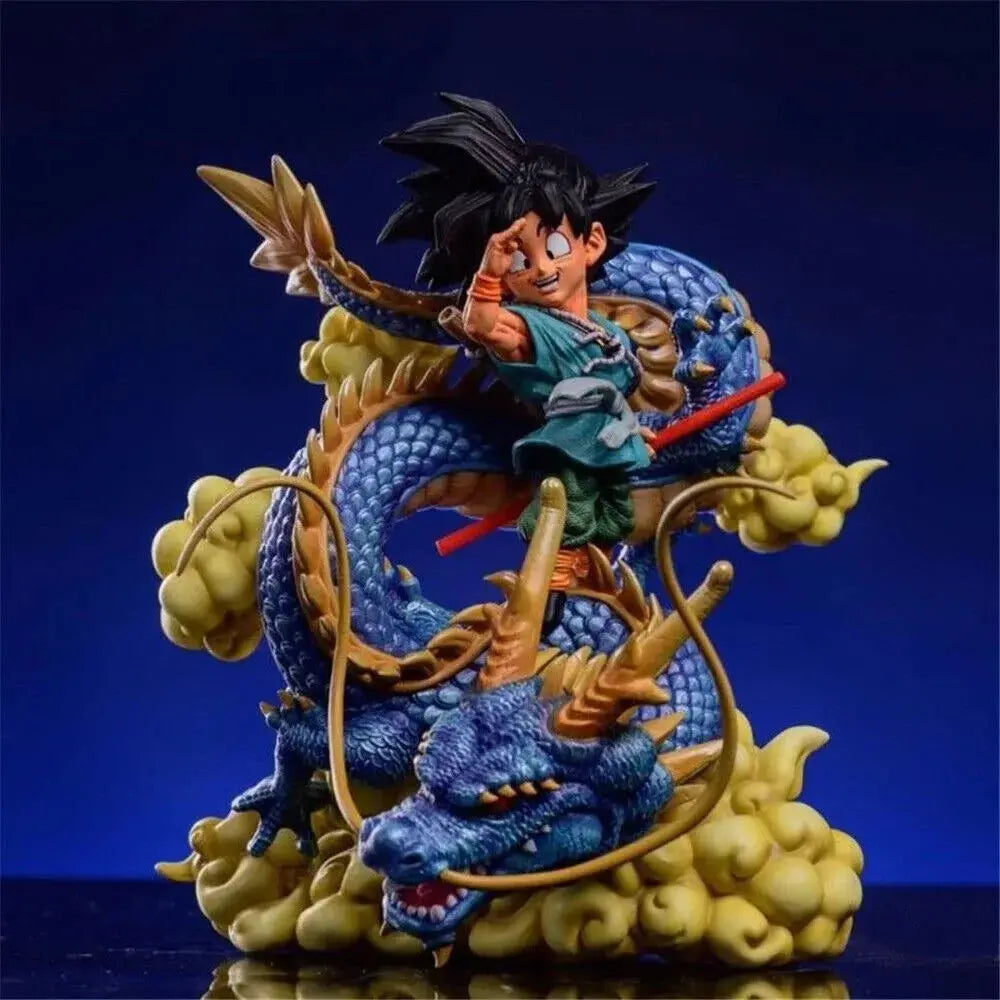 Goku Super Saiyan Action Figure Dragon Ball Z Statuetta Collezione Anime