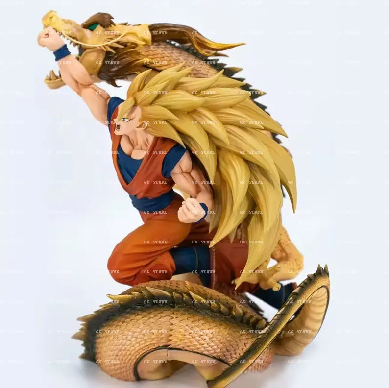 Goku Super Saiyan Action Figure Dragon Ball Z Statuetta Collezione Anime