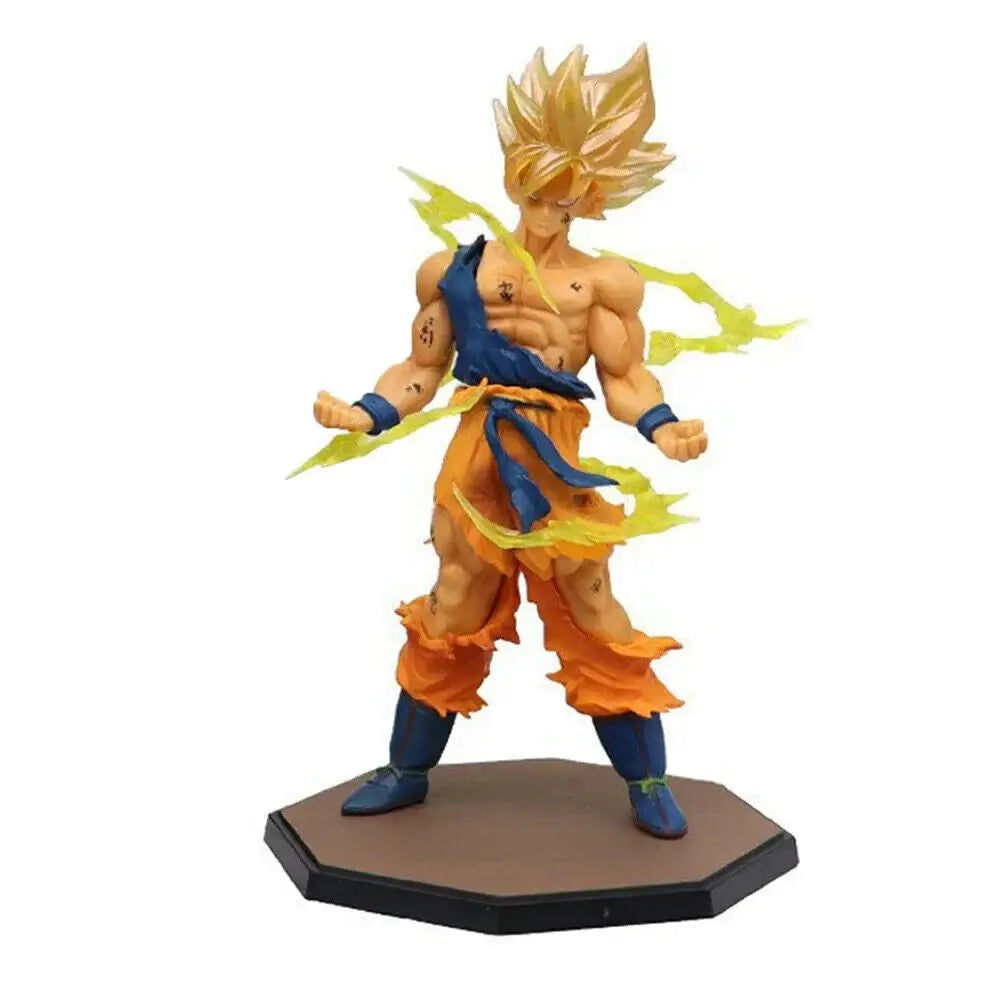 Goku Super Saiyan Action Figure Dragon Ball Z Statuetta Collezione Anime