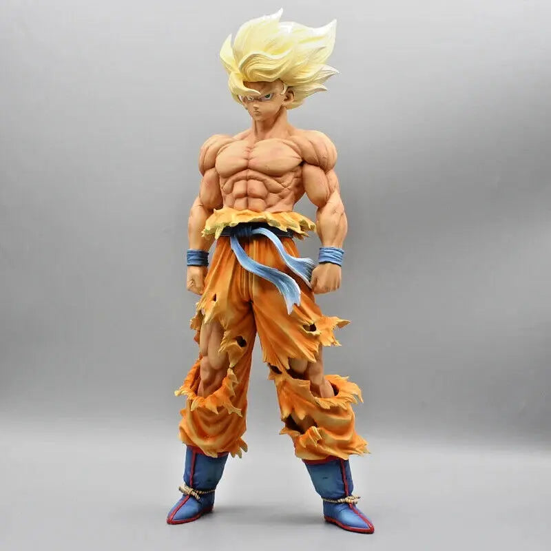 Goku Super Saiyan Action Figure Dragon Ball Z Statuetta Collezione Anime