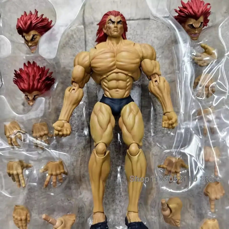 🔥 Hanma Yujiro Action Figure 1/12 - Baki Son of Ogre Storm Toys Modello Collezi