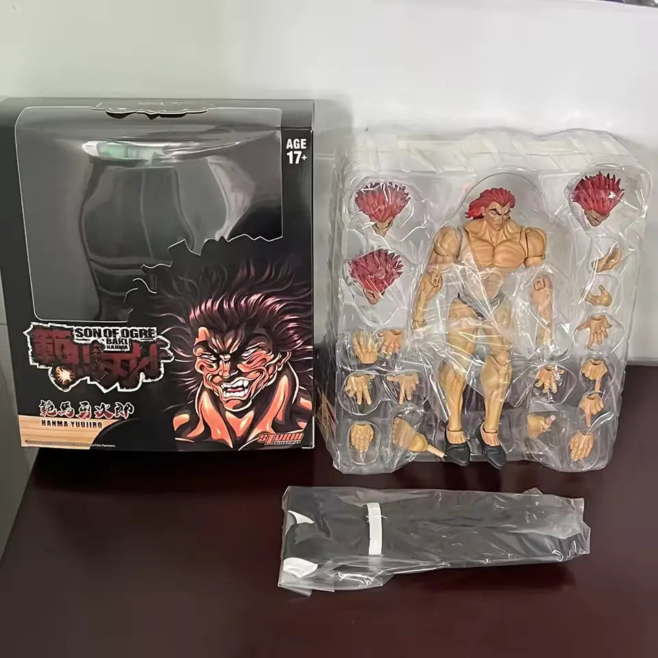 🔥 Hanma Yujiro Action Figure 1/12 - Baki Son of Ogre Storm Toys Modello Collezi