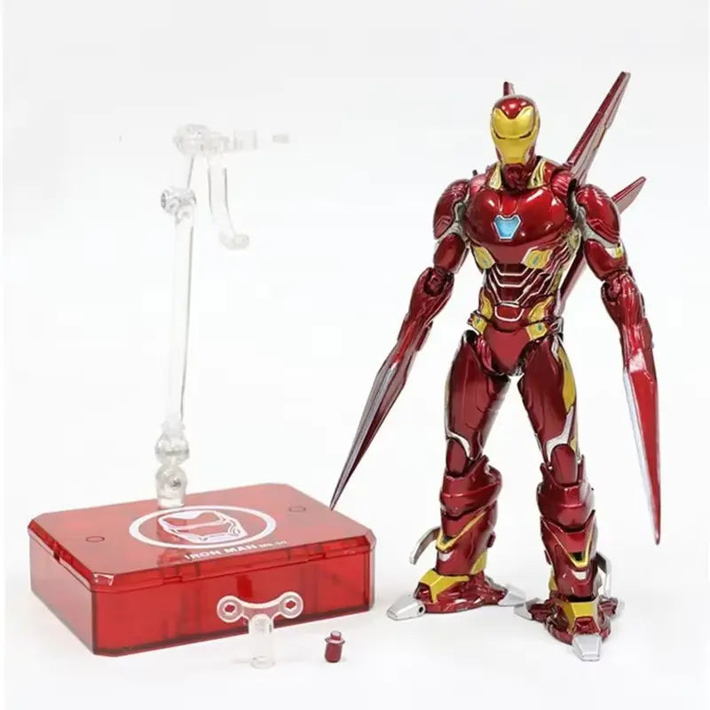 🔥 Iron Man MK50 Action Figure - Tony Stark Avengers Nano-Tech 16cm! 💥