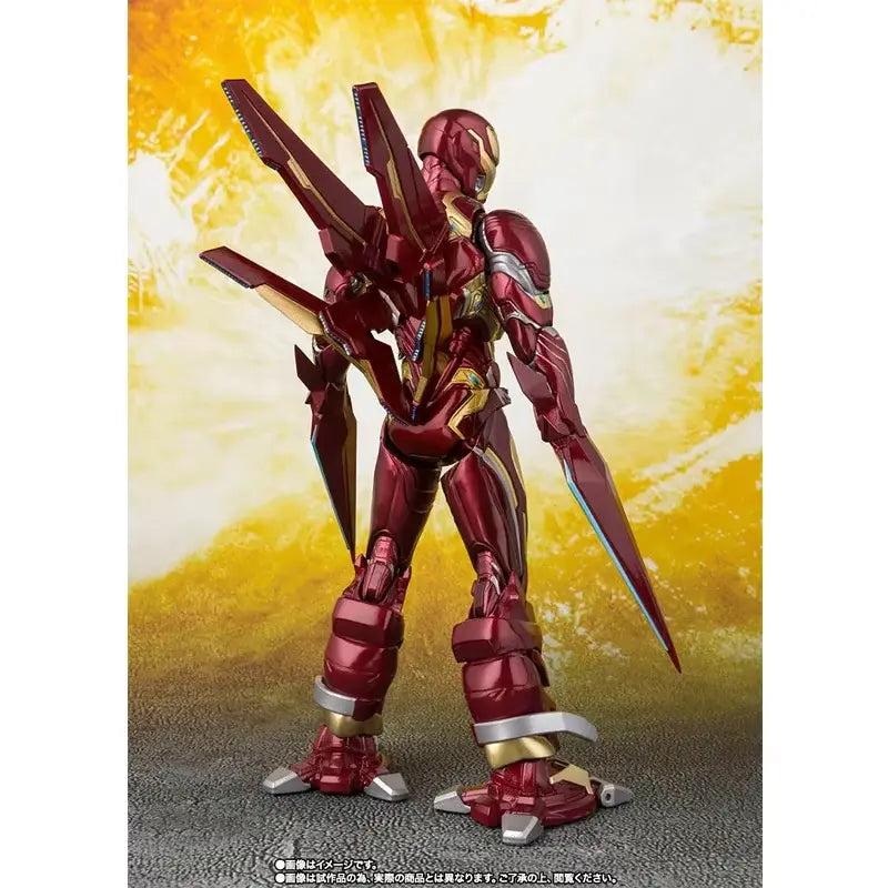 🔥 Iron Man MK50 Action Figure - Tony Stark Avengers Nano-Tech 16cm! 💥