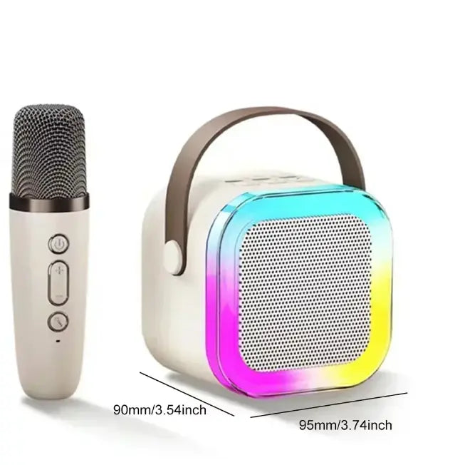 🎤 Karaoke con 2 Microfoni + Cassa Bluetooth | Regalo Perfetto per Bambini 🎄✨