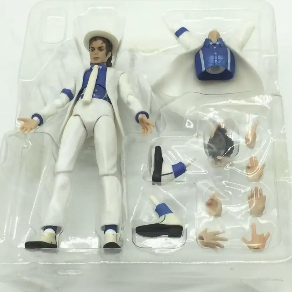 Michael Jackson Smooth Criminal Moonwalk Action Figure - Perfetto Regalo! 🎄