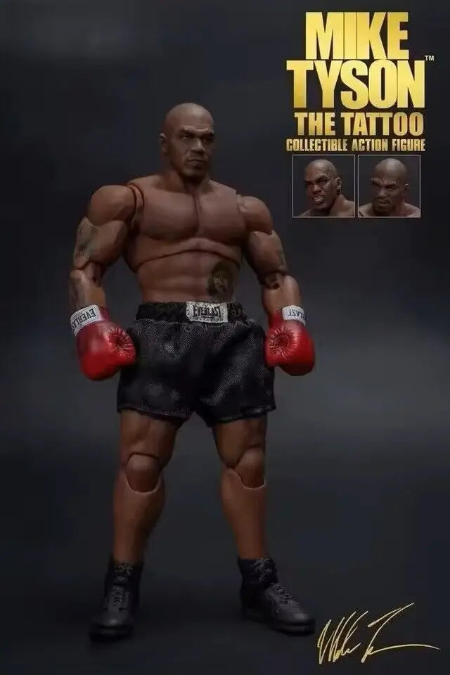 🥊 Mike Tyson Action Figure 17cm - Modello da Collezione Final Round Boxe 🌟