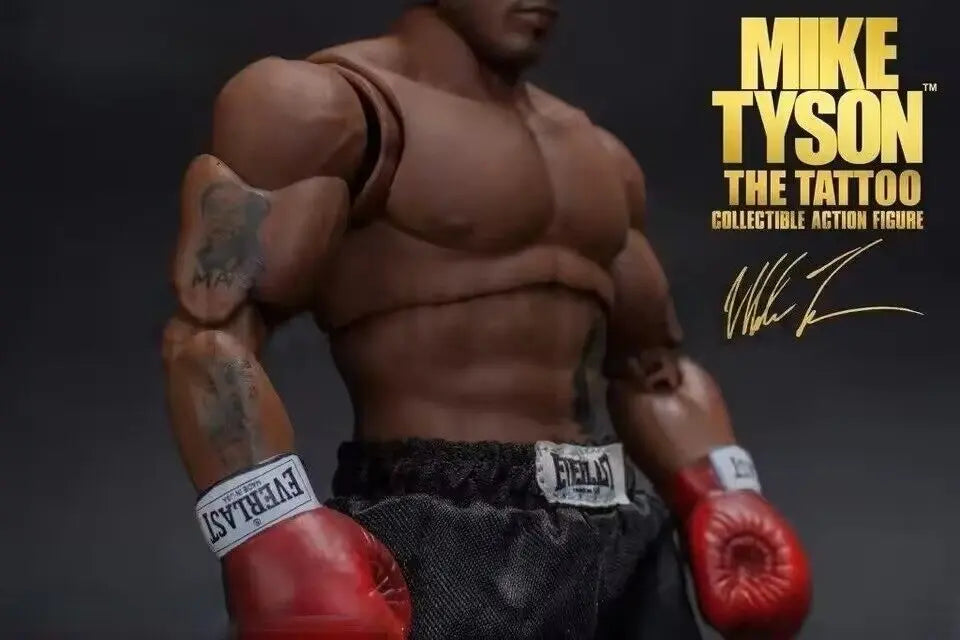 🥊 Mike Tyson Action Figure 17cm - Modello da Collezione Final Round Boxe 🌟