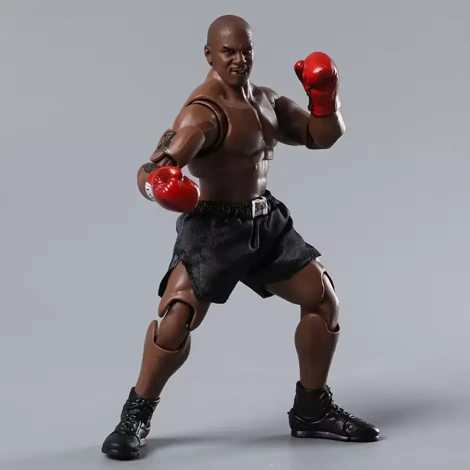 🥊 Mike Tyson Action Figure 17cm - Modello da Collezione Final Round Boxe 🌟