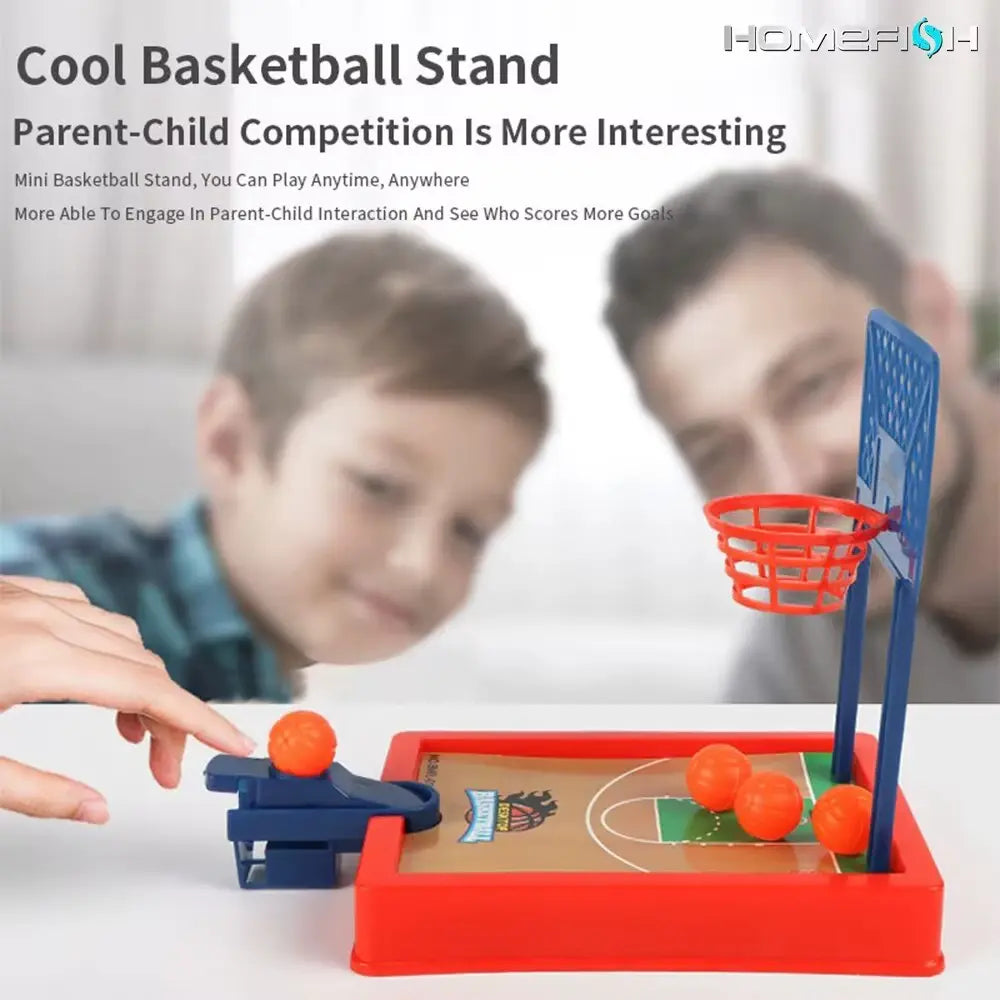 🏀 Mini Set Gioco di Basket da Tavolo - Portatile e Divertente! 🌟