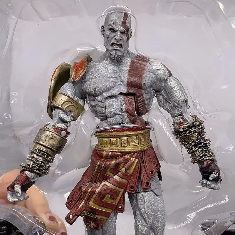 🔥 NECA Action Figure God of War - Ghost of Sparta Kratos in Ares Armor 18cm