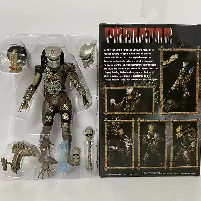 🦖 NECA Jungle Hunter Predator Action Figure - Modello da Collezione Unico 🌟