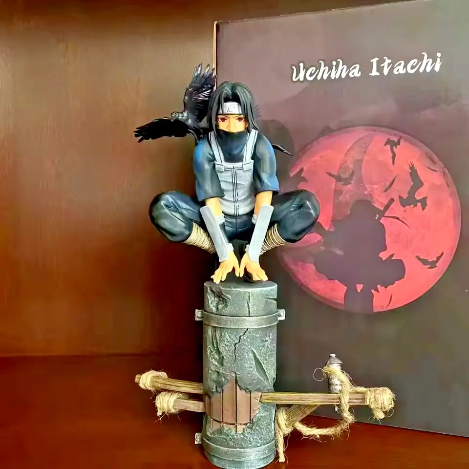 🔥 Naruto Anbu Uchiha Itachi 23cm - Figura Modello PVC Collezione 🎁