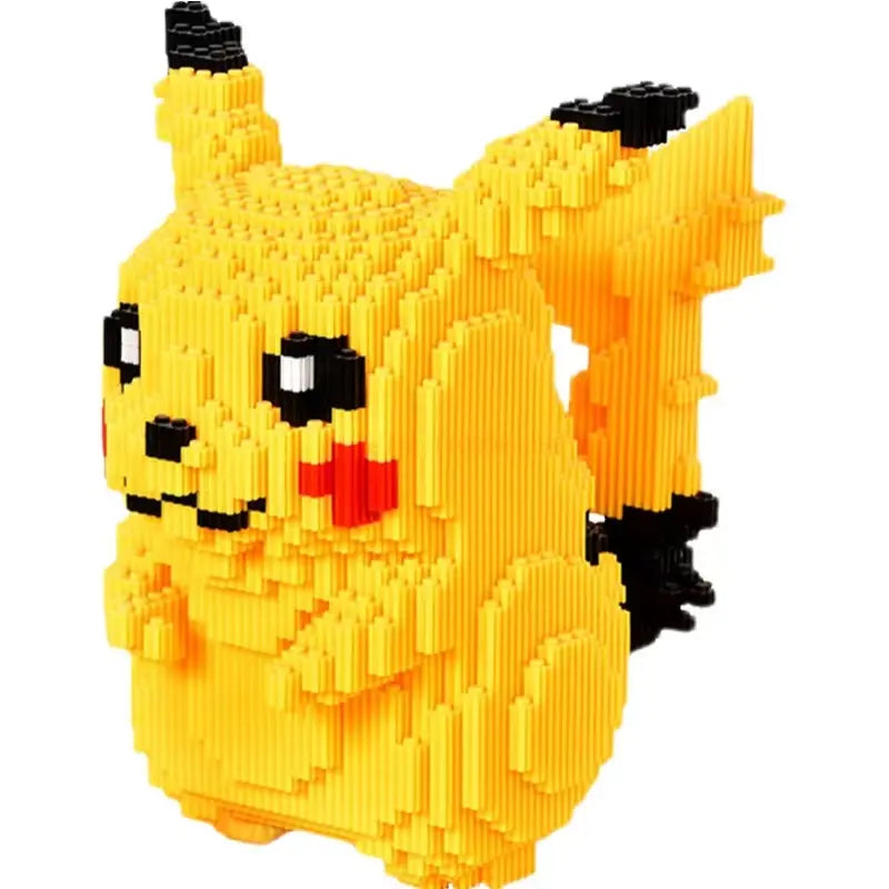 🔶 Pokémon Pikachu Micro Building Blocks 5210 Pezzi - Costruzioni Anime! 🟡