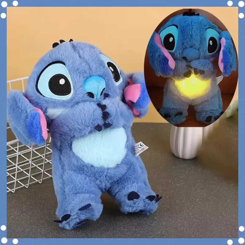 Pupazzo Stitch Lilo & Stitch Action Figure Bambola Luminoso Led