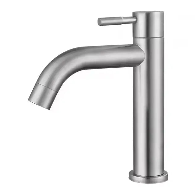 Rubinetto bagno lavabo,Miscelatore Acqua Lavello Acciaio Inox Inossidabile