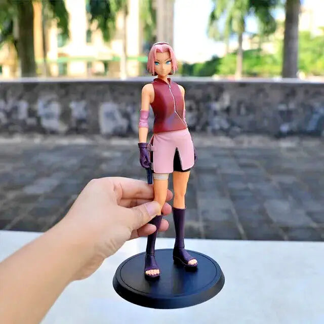 🌸 Sakura Haruno Action Figure Naruto Shippuden Statuetta di Alta Qualità 27CM