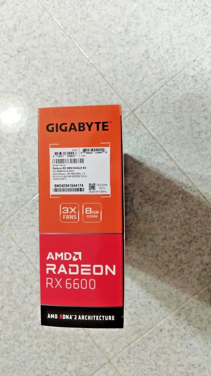 🔥 Scheda Video RX 6600 Gigabyte 8GB 3 Ventole - AMD GDDR6, HDMI/DP 🖥️