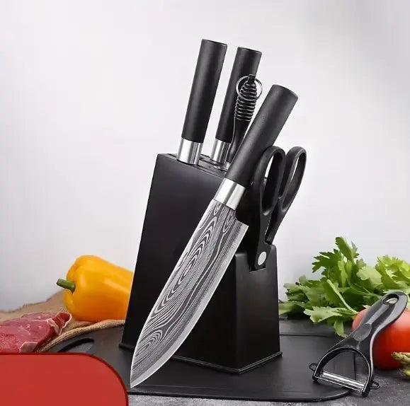 Set di Coltelli da Cucina Professionale - Precisione e Stile