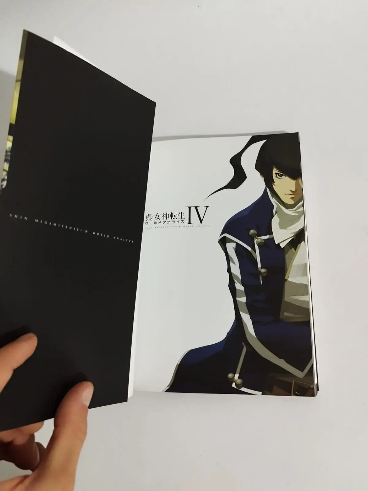 Shin Megami Tensei IV 4 World Analyze Persona 4 Guida Book Libro Jap Giapponese