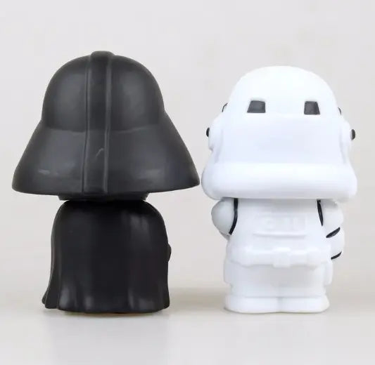 Star Wars Action Figure Set da 2 PZ - Darth Vader e Stormtrooper - 10 cm - PVC