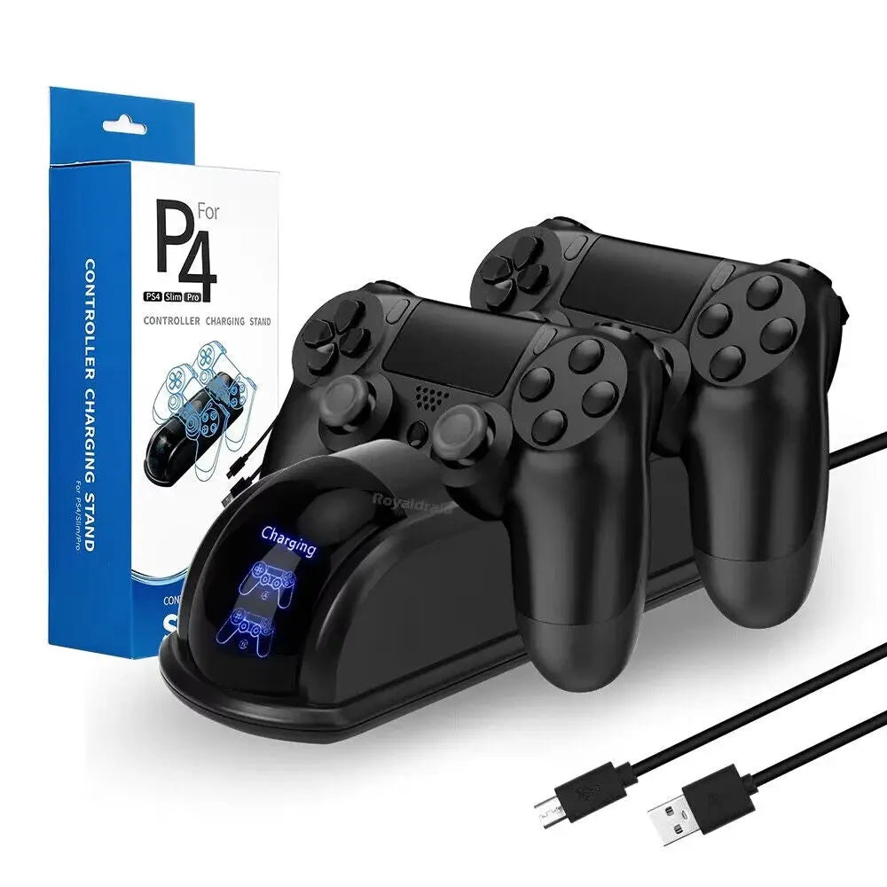 Stazione di ricarica per Controller PS4 Dualshock  Caricatore Dock Supporto Pad