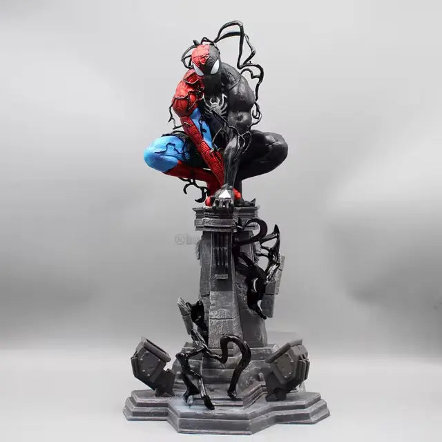 🕷️ Symbiote Spider-Man Action Figure PVC 38cm - Collezione 🕷️