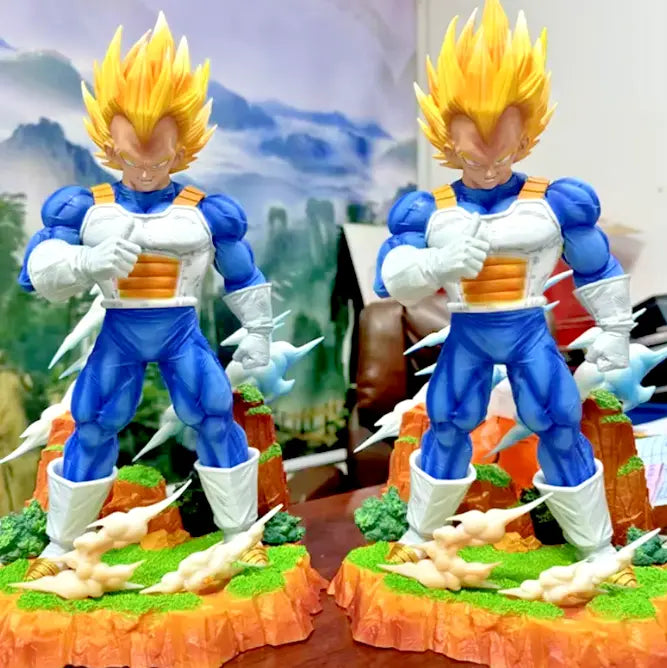 🔥Vegeta Super Saiyan Action Figure Dragon Ball Z Edizione Limitata 36 CM ⚡